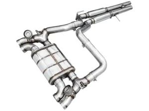 AWE 21  Wrangler 392 Switchpath Cat-Back Exhaust- Quad BashGuards