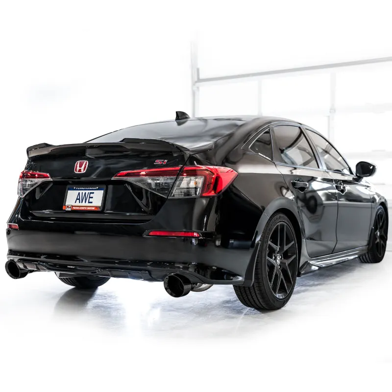 AWE Tuning 22  Honda Civic Si/Acura Integra Touring Edition Catback Exhaust - Dual Diamond Black Tip