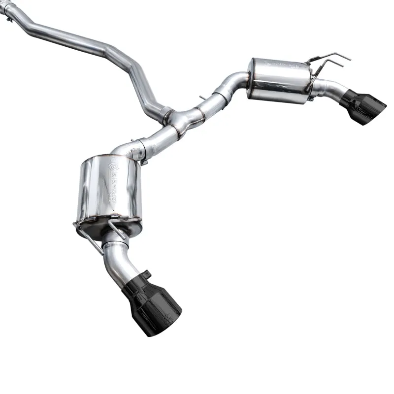 AWE Tuning 22  Honda Civic Si/Acura Integra Touring Edition Catback Exhaust - Dual Diamond Black Tip