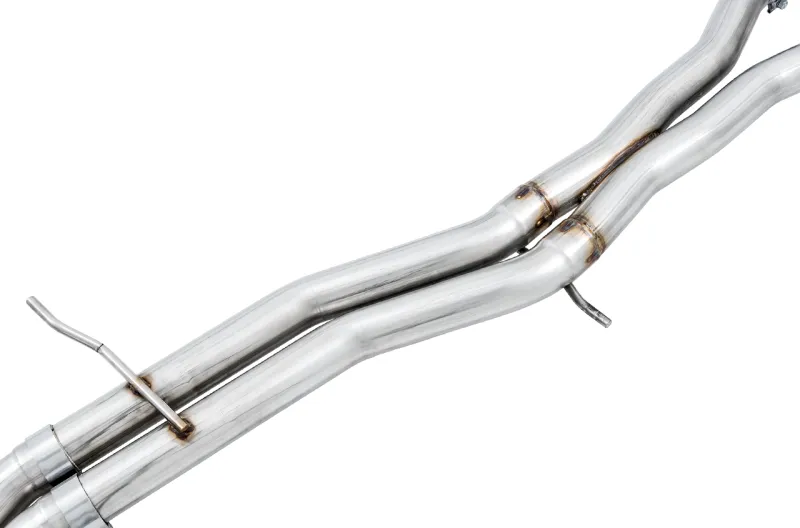 AWE Tuning Audi B9 S5 Sportback Touring Edition Exhaust - Non-Resonated (Silver 90mm Tips)