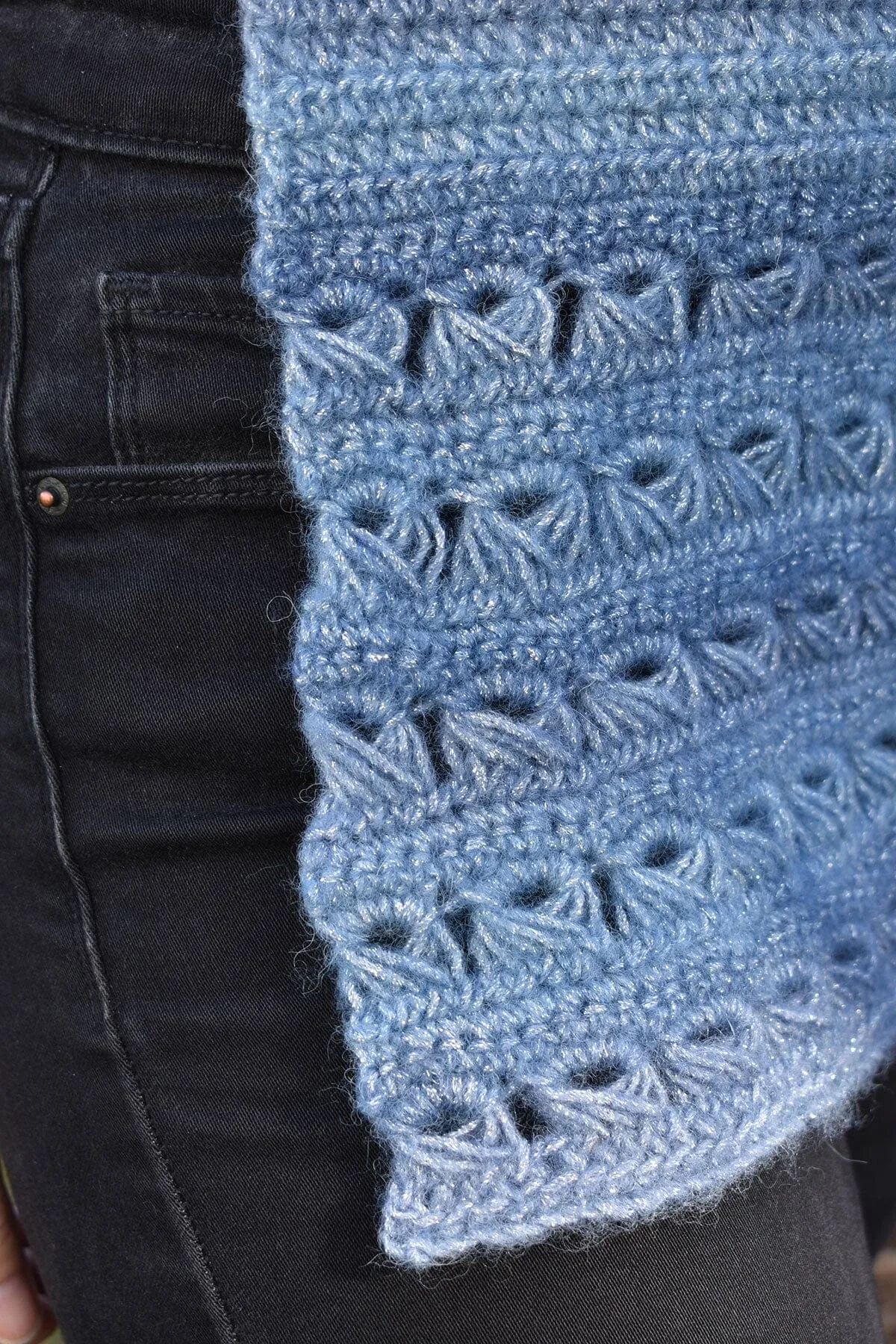 Broomstick Lace Scarf