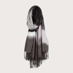 Caracol Woven Scarf 6185-BLK Black