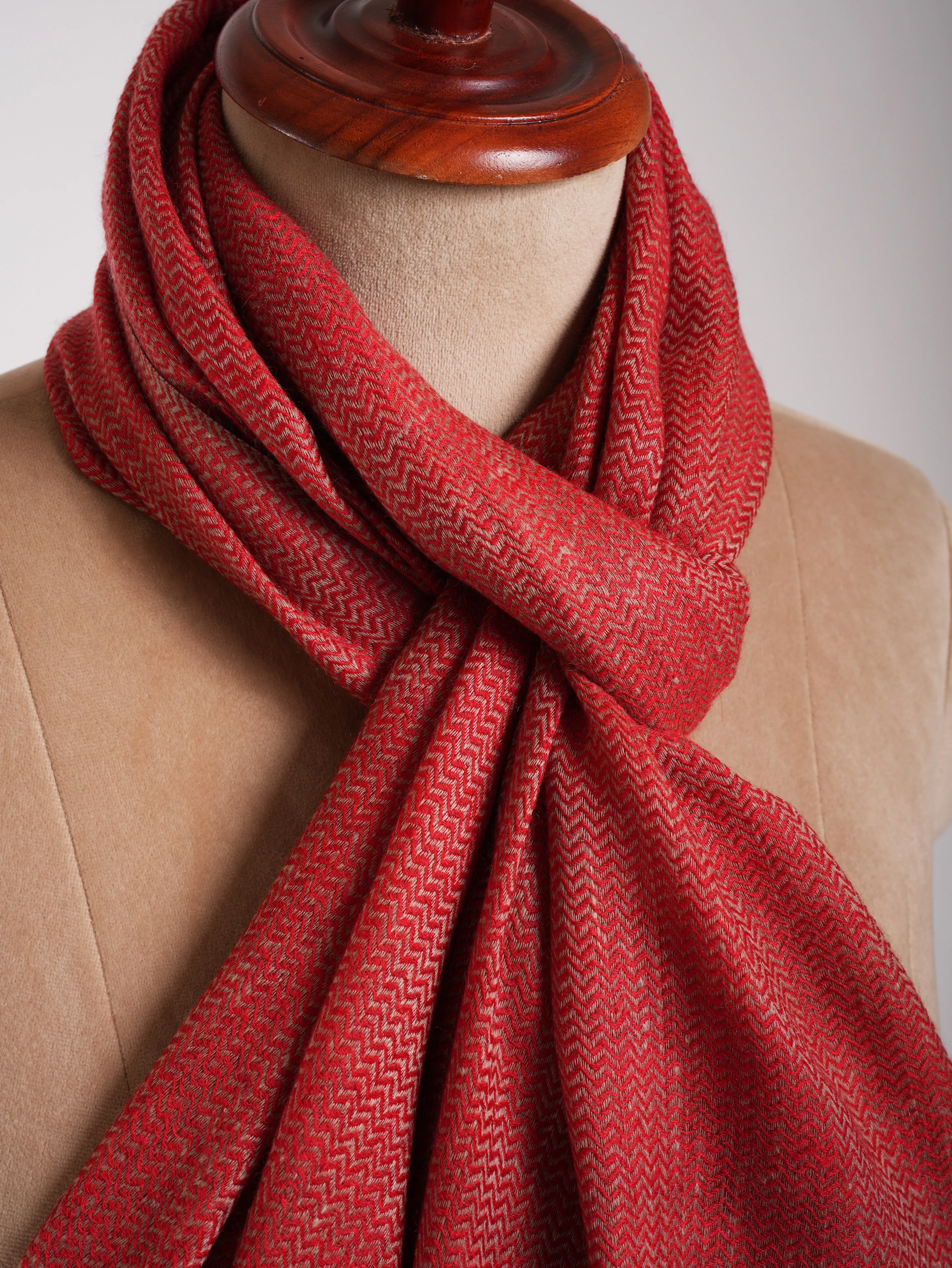 Half Chashme Bulbul Cashmere Scarf Collection