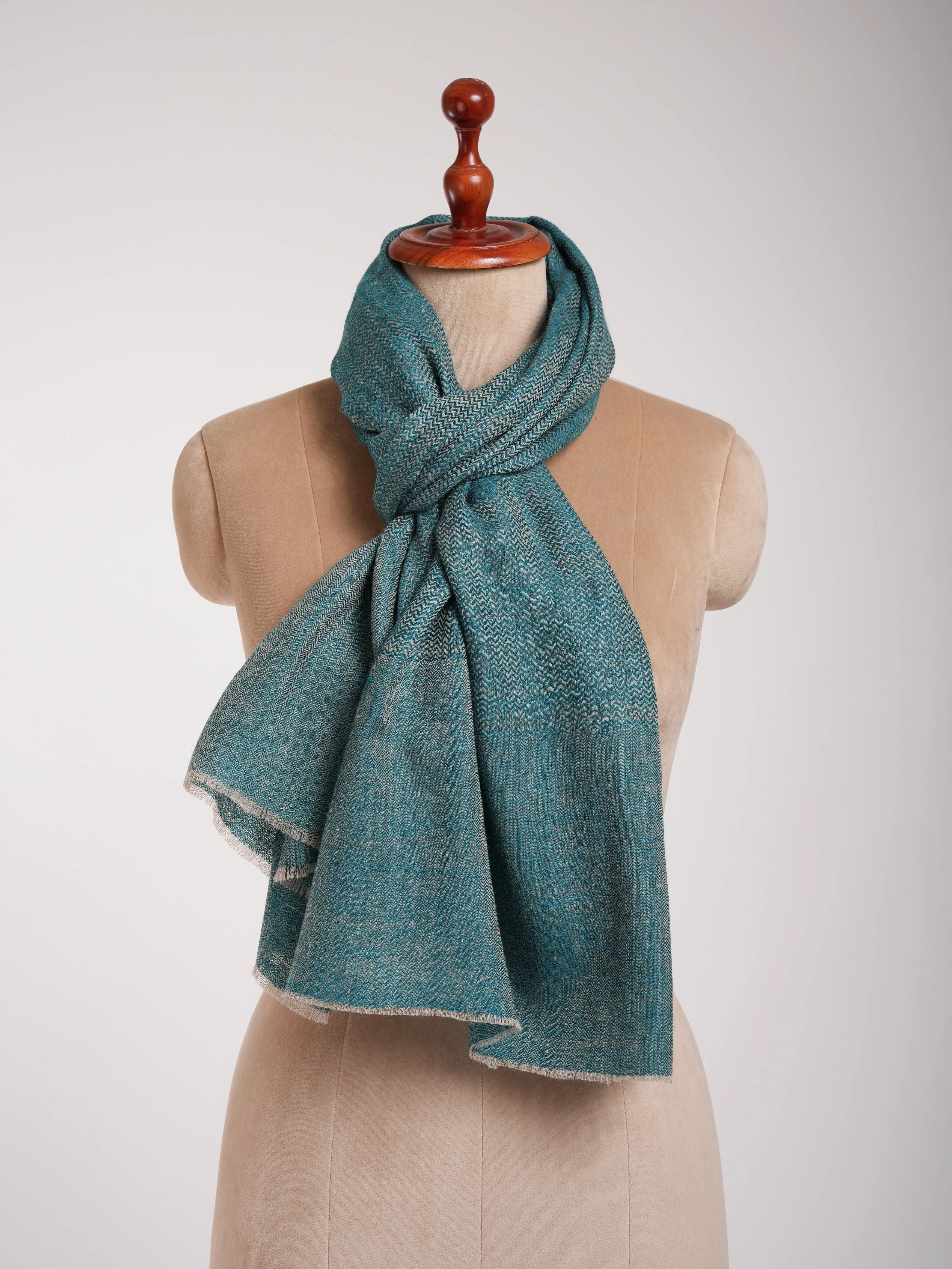 Half Chashme Bulbul Cashmere Scarf Collection