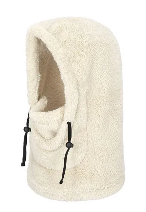 JJ Teddy Fleece Hood/Snood in Cream