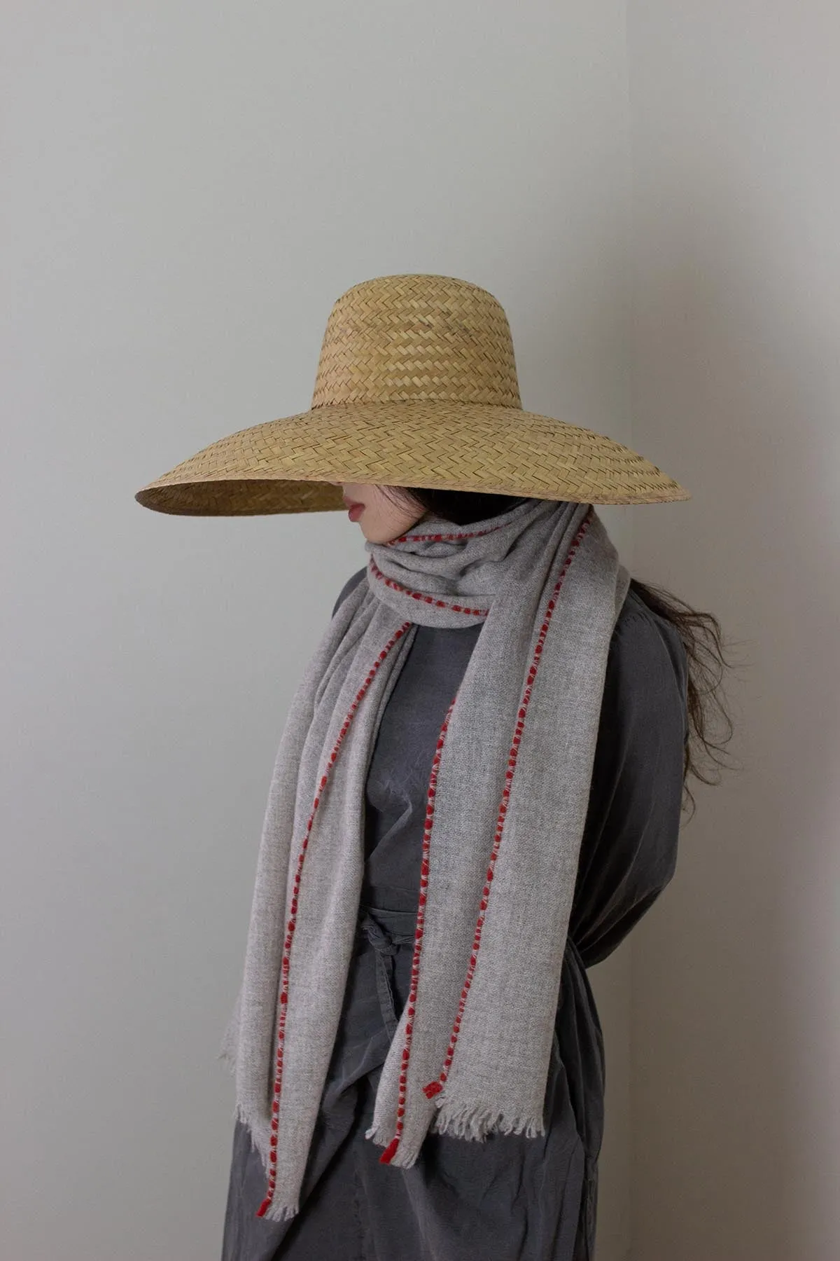 Oats & Rice - Loopy Edge Scarf